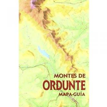 Montes de ordunte - mapa-guia
