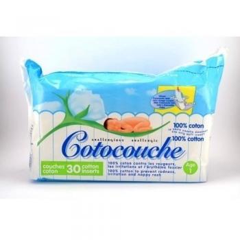 Cotocouche coton 1er âge 30 unités