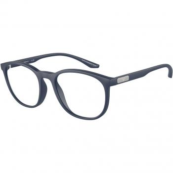 Emporio Armani EA3229 5763 Men's Eyeglasses Blue Size 53 - Blue Light Block Available