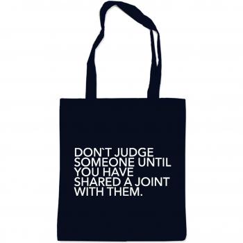 Don`t Judge Someone Until... Bolsa Negro