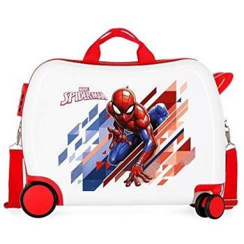 Marvel Spiderman Geo Maleta Infantil Rojo 50x38x20 cms Rígida ABS Cierre combinación 34L 2,1Kgs 4 Ruedas Equipaje de Mano
