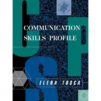 Perfil de Habilidades de Comunicación en Tapa Blanda por Elena Tosca