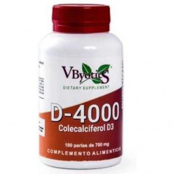VITAMINA D3. 4000 UI Colecalciferol 180 perlas
