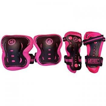 Set de Protecciones Junior KRF The New Urban Concept Rosa L