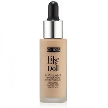 PUPA Like A Doll Liquid Foundation 30ml - Light Beige (020) Perfecting Make-Up Fluid SPF15