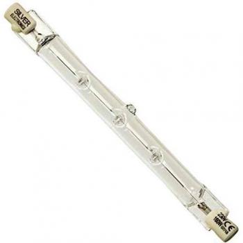 Silver Electronics Lineal Bombillas Halógenas R7s, 160 W, 118 mm