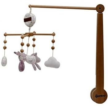 Móvil Musical Domiva Lilas 40 cm - Bosque Encantado - Caja de Música