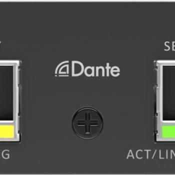 Klark Teknik 32-Channel Audinate Dante Expansion Module
