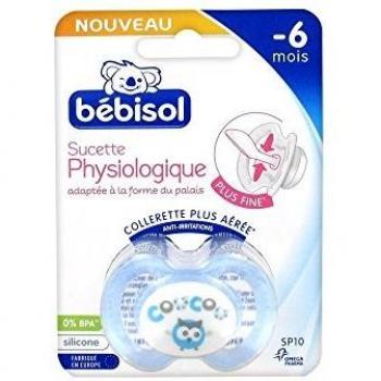 Chupete Bebisol Fisiológico Slim 0-6 meses
