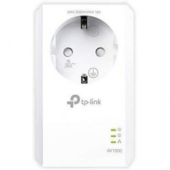 TP-Link TL-PA7017 P AV1000 - Adaptador Gigabit Powerline con Toma de Corriente