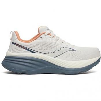 Saucony Hurricane 24 Stability Running Shoes for Men - Cream