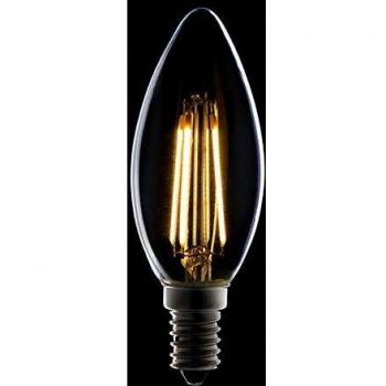 Greenice | Bombilla Filamento LED Dimable E14 4W 380Lm 30.000H | Blanco Cálido
