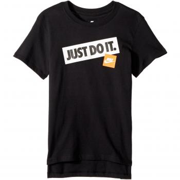 Nike JDI Anniversary Camiseta, Niñas, Negro, Medium