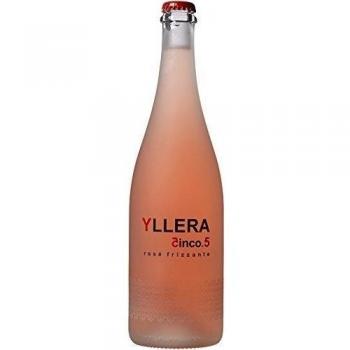 Yllera | Vino Rosado Yllera 5.5 Rosé Frizzante | Verdejo y Tempranillo | 75 cl | Parcialmente Fermentado | Aroma a Frutos Rojos y Frutas Tropicales | Fresco y Dulce | Vino Español