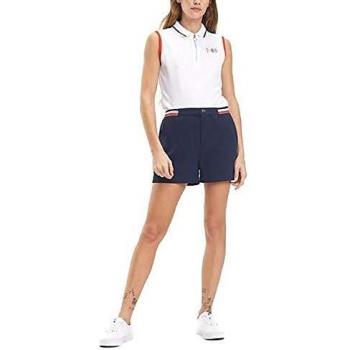 Tommy Hilfiger - TJW Waistband Short - Black Iris - Pantalon Corto para Mujer