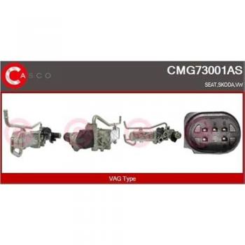 Casco SRL Módulo AGR para SEAT Ibiza, VOLKSWAGEN Polo y SKODA Fabia, Roomster (Ref: CMG73001AS) - Módulo EGR CASCO CMG73001AS