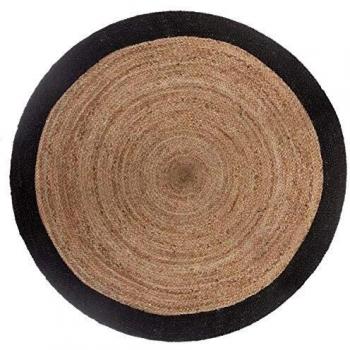 Alfombra de arpillera negra - Mood D120