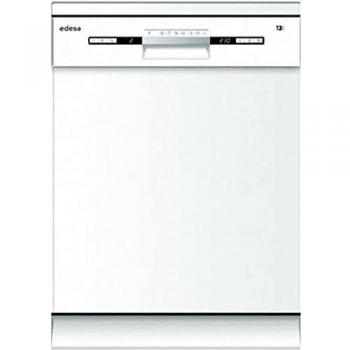 Edesa | Lavavajillas de Libre Instalación | Modelo EDW-6230 WH | Ancho de 60 cm | 7 programas | 49 dB de Potencia Acústica | Eficiencia Energética E