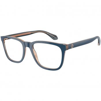 Giorgio Armani AR7255 6085 Armazones para Hombre Azules, Lentes Recetados Para Hombre Azules, Gafas Recetadas para Hombre Azules