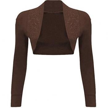 FK Styles - Torera - para mujer Marrón chocolate Small