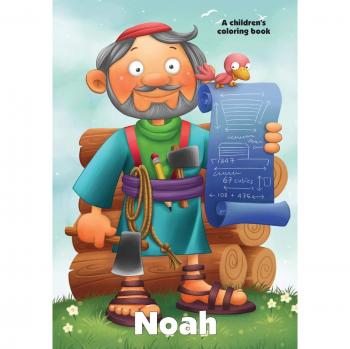 Libro para Colorear de Noé: Un Libro de Historias Bíblicas