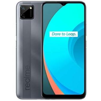 realme C11 - Smartphone de 6.52, 2 GB de RAM + 32 GB de ROM, Procesador Gaming MediaTek Helio G35, Doble cámara de 15MP, Dual Sim, Pepper Grey [Versión ES/PT]