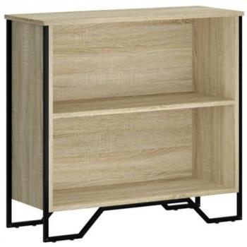 Estantería de madera de ingeniería roble Sonoma 80x31x74,5 cm