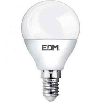 Edm 98202 Kit 3 Bombillas Esfericas Led, Luz Fria