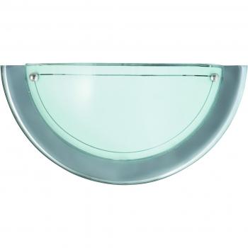 Aplique de Pared Rabalux UFO 1xE27 Cristal Cromado Metal IP20 Ø310mm