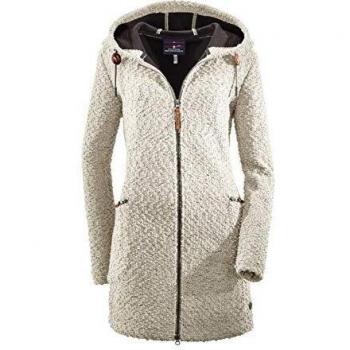 G.I.G.A. DX by killtec Women's Fleece Parka Roshana - White, Size 44