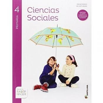 CIENCIAS SOCIALES ASTURIAS + ATLAS 4 PRIMARIA - 9788468030951