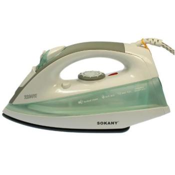 Plancha de Vapor SOKANY DY-186 2200W Suela Cerámica Color Morado con Función Vertical