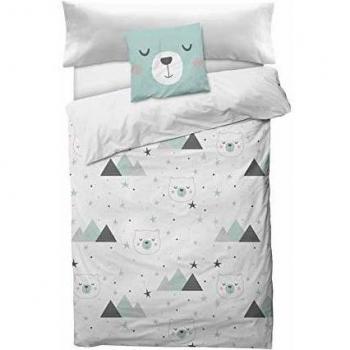 NORKIDS Funda nórdica Mountain White Cama 90
