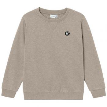 Sudadera Name It 13220321 Vimo Beige para niño, fabricada en puro cashmere