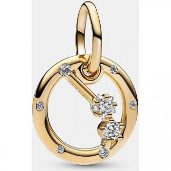 Pandora Colgante Moments 762719C01 Aries Plata Chapado en Oro Amarillo Circonitas Cúbicas