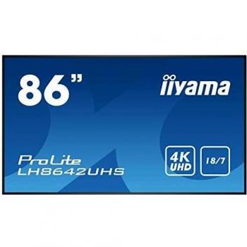 Iiyama Prolite Pantalla de señalización Digital, IPS-LED, 4K, UHD, Ultrafina