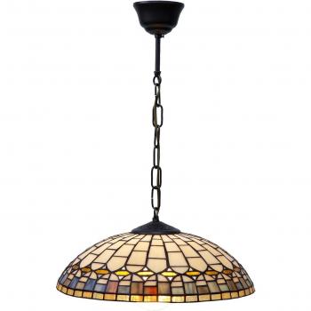Lámpara de Techo Viro Quarz Ambar Hierro 60 W 40 x 125 x 40 cm