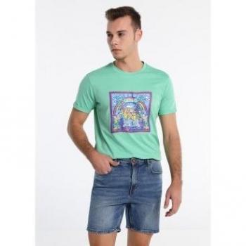 Bermuda Denim Medium Light Blue de Lois Jeans