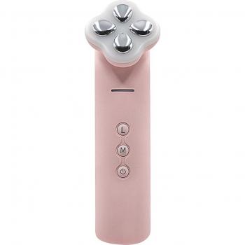 Masajeador facial 3 en 1 con EMS, RF y tratamiento de luz de color