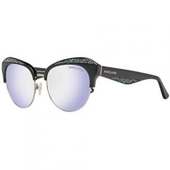 Guess Marciano Women's Butterfly Sunglasses GM0777-5501C Black 55mm Acetate One Size