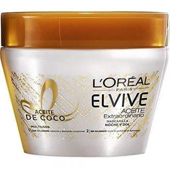 L'Oreal Paris Elvive Mascarilla Aceite de Coco Noche y Día - 300 gr