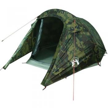Tienda de campaña túnel impermeable camuflaje para 2 personas