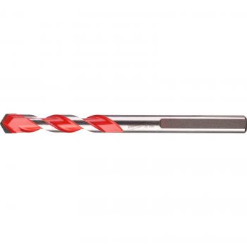 Broca de Hormigón Premium Milwaukee 8mm x 100mm con Vástago de 3 Caras y Corte en Carburo de Tungsteno