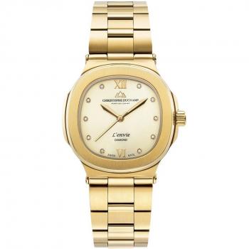 CHRISTOPHE DUCHAMP Reloj L'Envie - Elegante reloj de mujer resistente al agua
