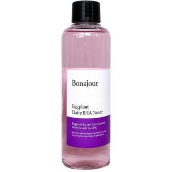 BONAJOUR - Eggplant Daily BHA Toner 205ml - Cosmetics