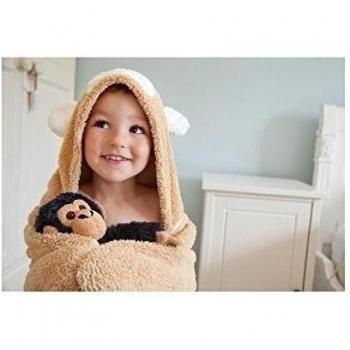 Niños Mono Snuggle Cuddledry Visten Toalla - Paquete de 4