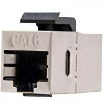 NanoCable 10.21.0503 - Empalme para cable de red Ethernet RJ45 para panel de parcheo o roseta, hembra-hembra, Cat.6, STP