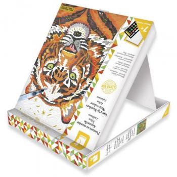 Pintura por Números Acuarela Felinos Pergamino