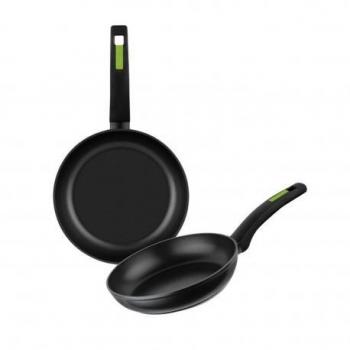 Monix SARTEN GREEN M481228- 28CM,ESPESOR 4MM,ALUMINIO FORJADO CON ANTIADHERENTE,TODO TIPO DE FUEGO + INDUCCION, verde