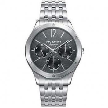 Viceroy Reloj Multiesfera para Hombre de Cuarzo con Correa en Acero Inoxidable 471131-55